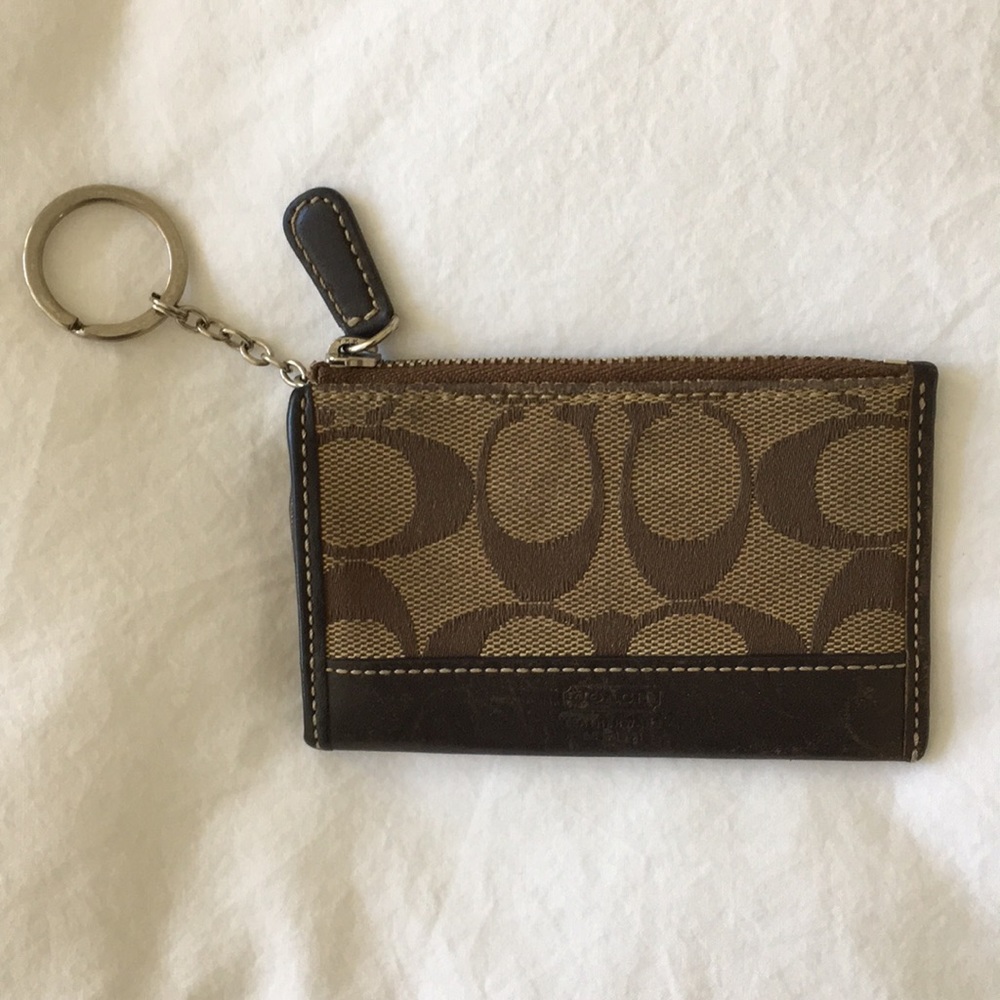 Coach Mini Zip Wallet